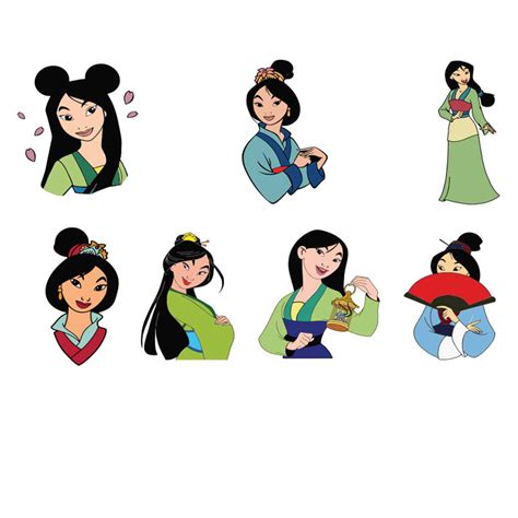 Disney Princess Mulan Svg, Disney Svg, Disneyland Svg, Mulan - Inspire ...