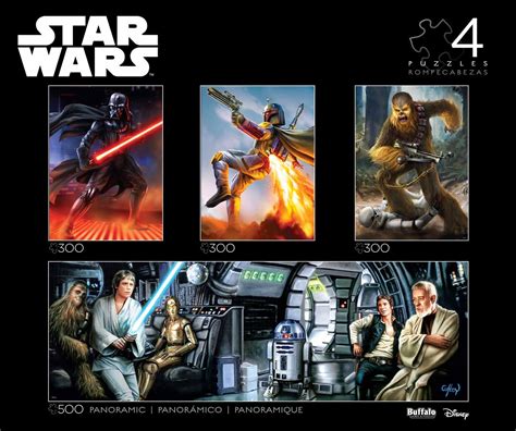 Star Wars Classic - Various Piece Jigsaw Puzzle by Buffalo Games ...