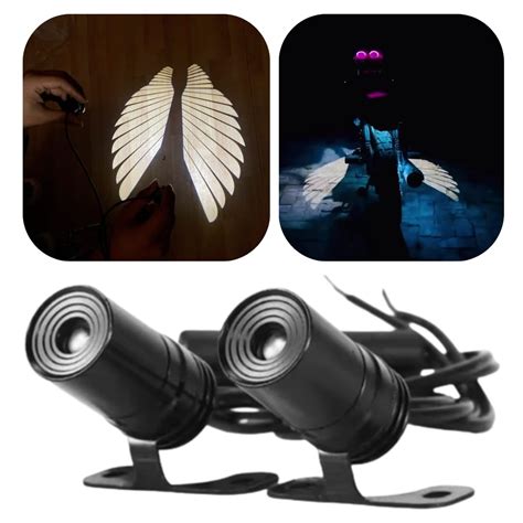 ELTRON TURBO Motorcycle LED Angel Wings Style Light Waterproof ...