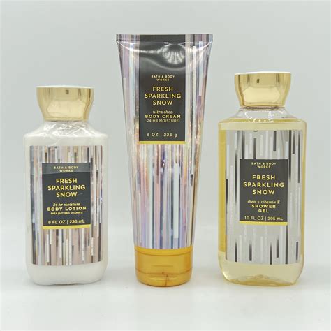 Buy Bath and Body Works Fresh Sparkling Snow Body Lotion, Body Cream ...