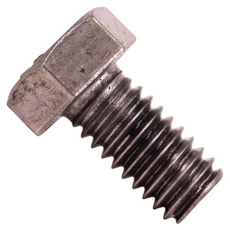 5/16"-18 x 5/8" Conquest A307 Grade A Fully Threaded Hex Bolt - Plain ...