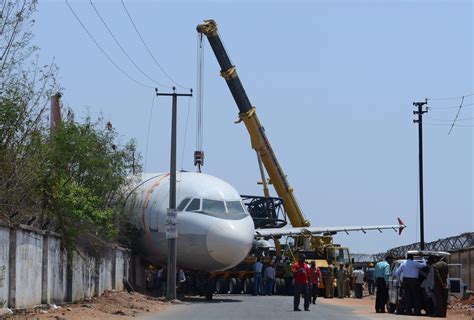 No Injuries After Air India Plane Falls From Crane - Power & Money News