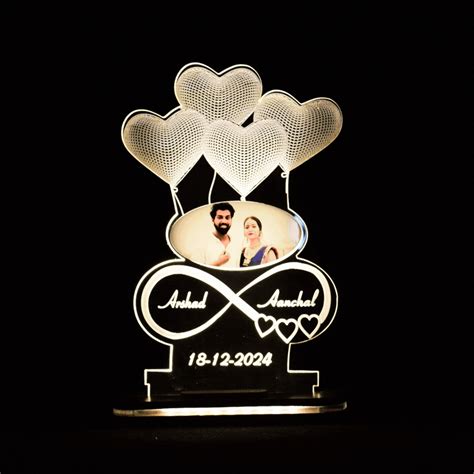 Infinite Memories Photo Lamp | Anniversary | Wedding | Marriage ...
