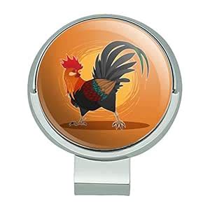 Sweet Chicken Chicken Golf Hat Clip with Magnetic Ball Marker : Amazon ...