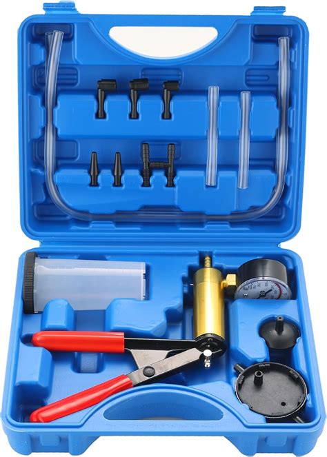 weyleity 2-in-1 Brake Bleeder & Vacuum Pump Kit | Essential for Brake & Clutch Maintenance ...