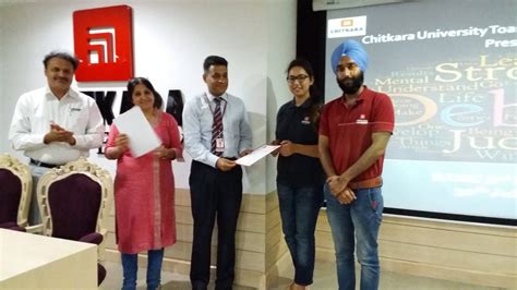 Budding Media Personnel Debated at a Toastmasters Event | Chitkara ...