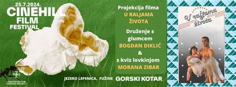 CINEHILL FILM FESTIVAL, Jezero LEPENICE - Grill spot beach bar, Rijeka ...