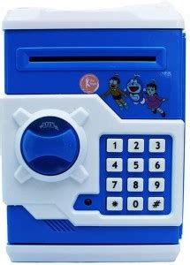 HARIDUN Money Safe ATM Savings Piggy Bank with Electronic Lock Password ...