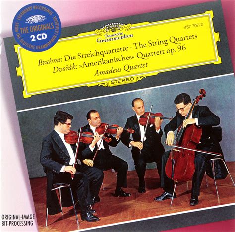 Brahms, Dvorak, Amadeus-Quartett - Brahms: The String Quartets - Dvorak ...