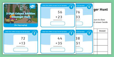 Image result for 2-Digit Column Addition