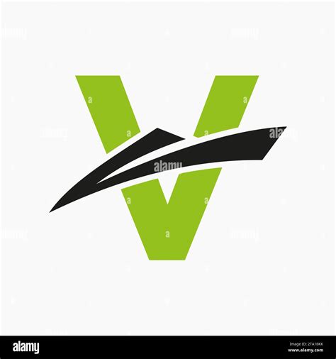 Letter V Shipping Logo Sailboat Symbol. Nautical Ship Sailing Boat Icon ...