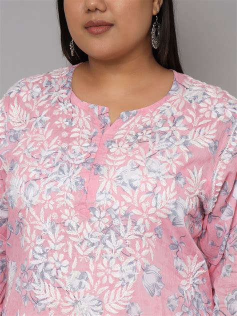 Indiankala4u | Hand-Embroidered Chikankari Kurtas & Kurta Sets