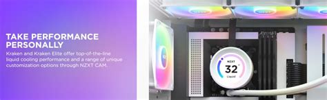 NZXT Kraken 360 RGB 360mm CPU Liquid Cooler/AIO with with LCD Display ...