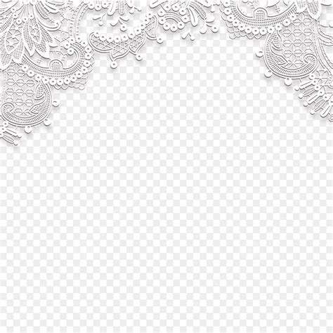 Lace Borders White Transparent, Top Lace Border, Beautiful, Lace, Dream ...