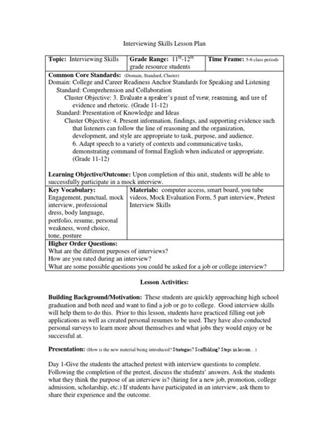 Image result for Interview Lessons