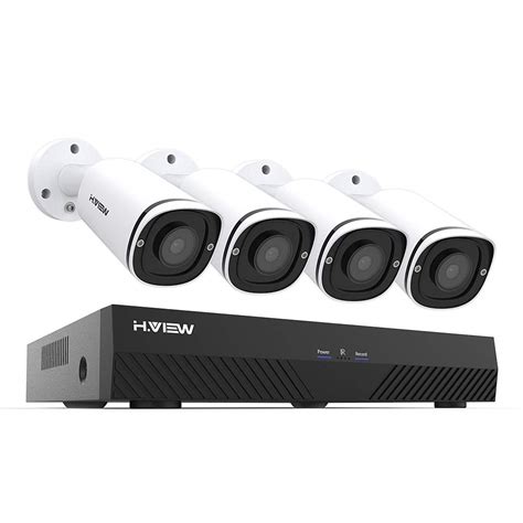 Buy H.VIEW 3MP POE CCTV System Including 5MP 8CH NVR and 4x 3MP Color ...
