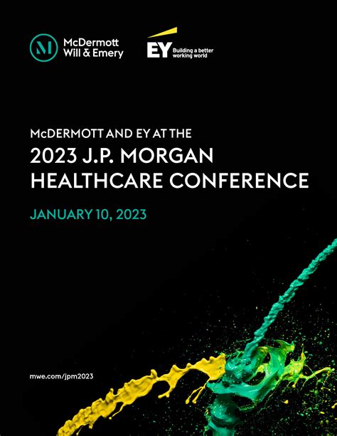 McDermott and EY at the 2023 J.P. Morgan Healthcare Conference