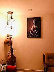 999STORE Lord Gautam Buddha Wall Canvas Painting with Frame for Living ...