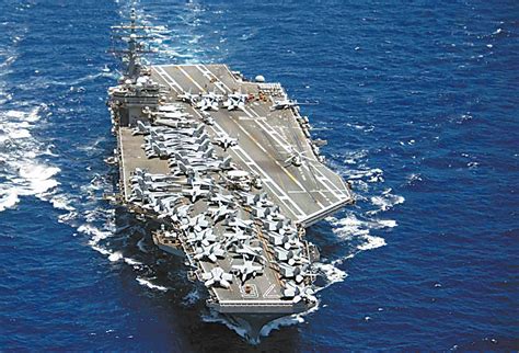 美军“里根”号航母编队在南海举行联合演习_手机新浪网