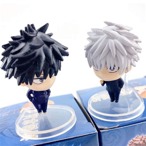 Anime Figure, Gojo Satoru Itadori Yuji Fushiguro Megumi Figures Cute ...