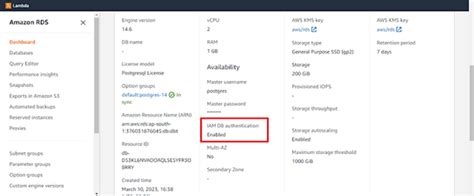 Image result for RDS Postgres Iam Authentication