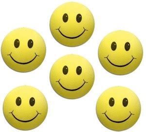 Gift Collection GC smiley face stress relief yellow spongy squeeze ...