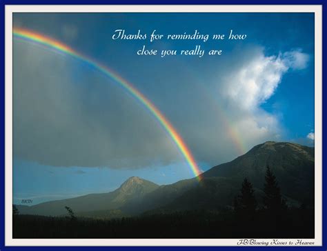 Pin by Melisa Davidson on Rainbows | Rainbow quote, Meet again quotes ...
