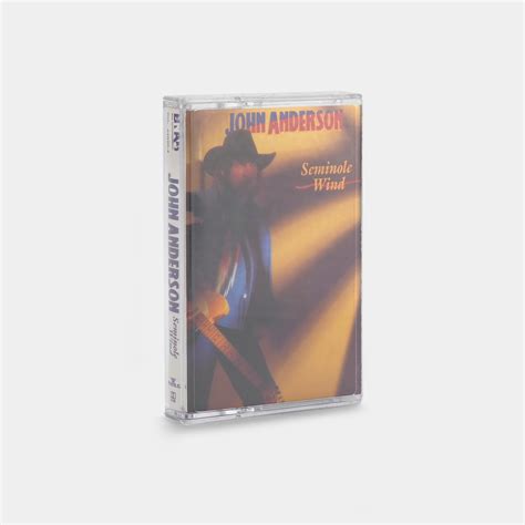 John Anderson - Seminole Wind Cassette Tape