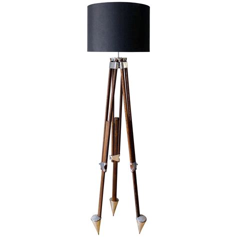 Vintage Industrial Floor Lamp by Acme Lite, USA at 1stDibs