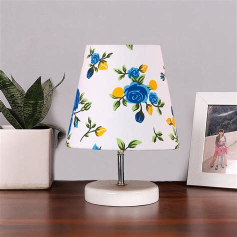 Buy Vero Blue Fleur Table Lamp Online in India | Vaaree