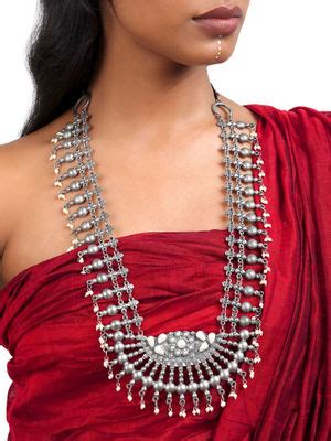 Buy Teejh Ujjwala Oxidised Necklace Online