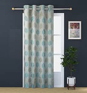 Buy FRESH FROM LOOM Premium Window Semi Sheer Curtains 5 Feet Long ...