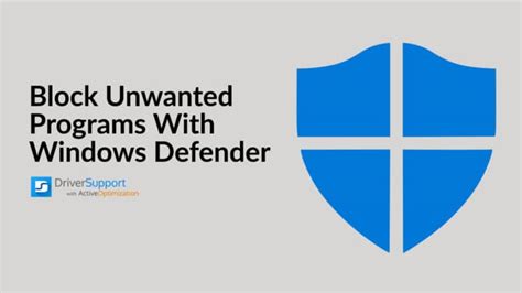 Image result for Program Block Windows Defender