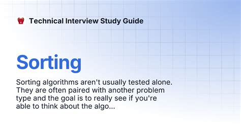 Image result for Hand Sorting Interview Questions