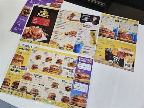 Menu at Biggies Burger : Grand Square Mall (Chennai), Chennai