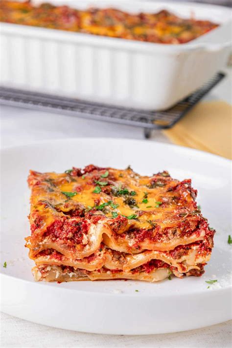 No-Boil Lasagna | Baked Bree