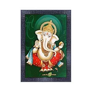 pnf Poster And Frames Ganesh Ji Wall Painting With Acrylic Sheet | For ...