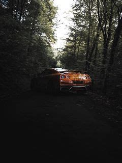 Download wallpaper 240x320 nissan gt-r, nissan, car, sports car, brown ...