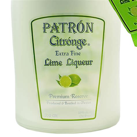 Patrón Citrónge Lime Liqueur | Zitrus Likör 35% (1 x 0.7 l) kaufen