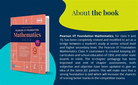 Buy Pearson IIT Foundation Series Class 9 Mathematics|2020 Edition| By ...