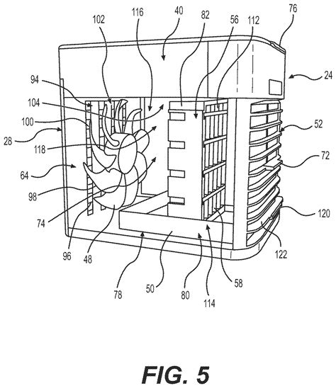 Evaporative personal air cooler Patent Grant Barlettano [ONTEL PRODUCTS ...