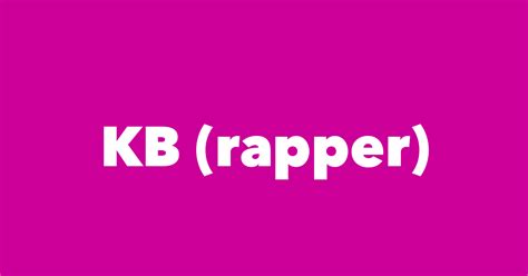 Image result for KB Rapper