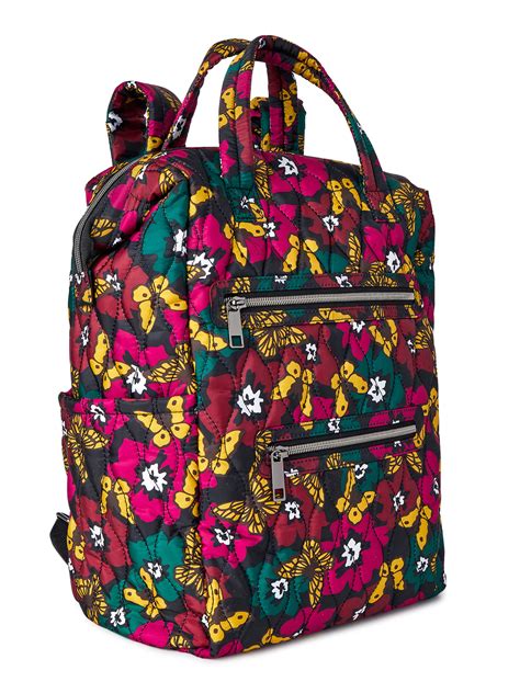 Buy Time and Tru Women's Selma Backpack, Butterfly Floral Online at ...