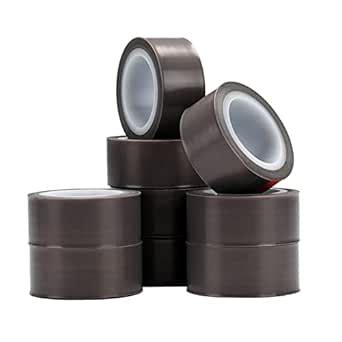 PTFE Tape, PTFE Film Tape Papers Single-Sided Silicone Adhesive, High ...