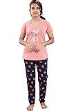 TUCUTE Kids Top and Dhoti Style Bottom Night Suit/Nightdress for Girls ...