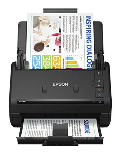 Epson WorkForce ES-400 Color Duplex Document Scanner India | Ubuy