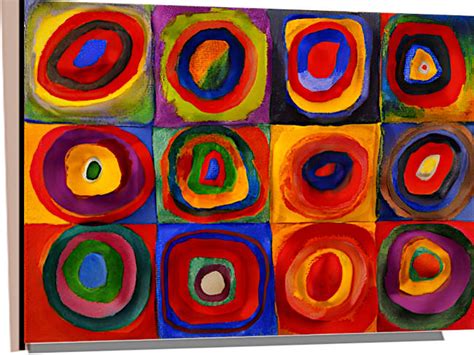 Color Study Squares Acrylic Print – Geometric Abstract Art