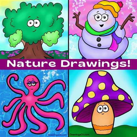 Image result for Nature Drawing Tutorials