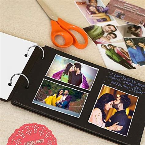 Webelkart Wooden DIY I Love You Photo Album Scrapbook Memory Book ...