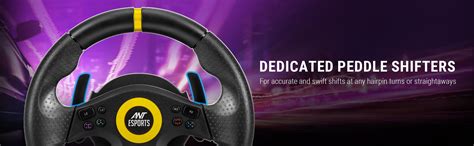 Ant Esports GW180 Corsa Racing Wheel & Pedal Set